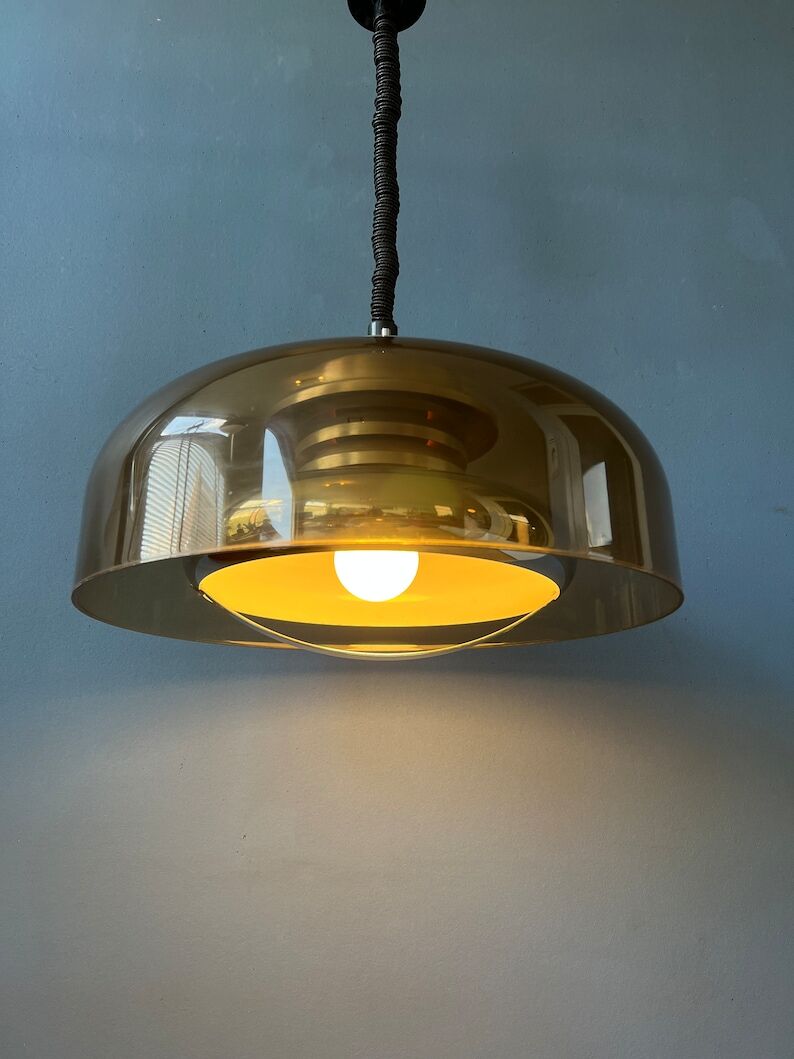 Pendant lamp Herda space age 70s