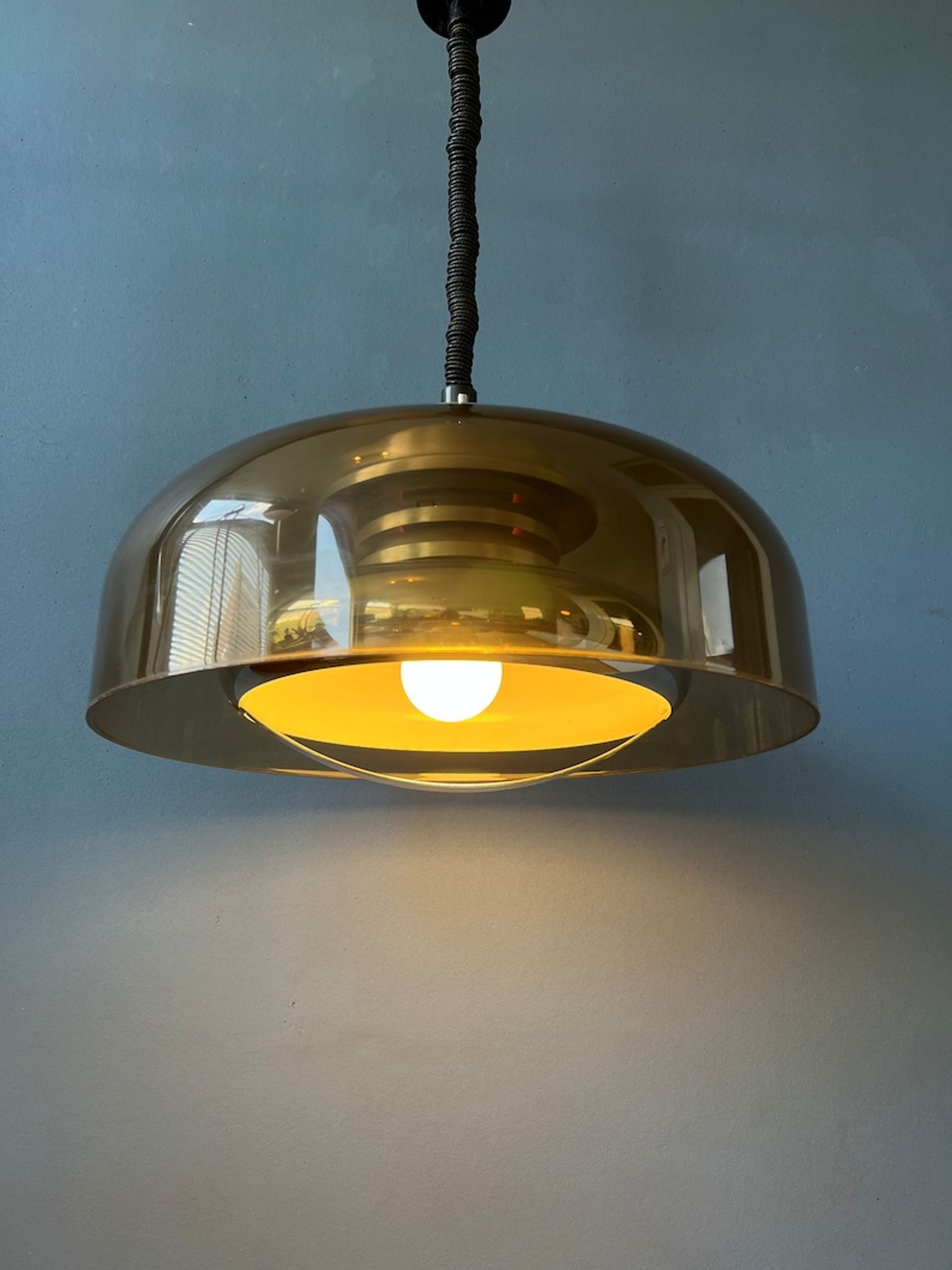 Pendant lamp Herda space age 70s
