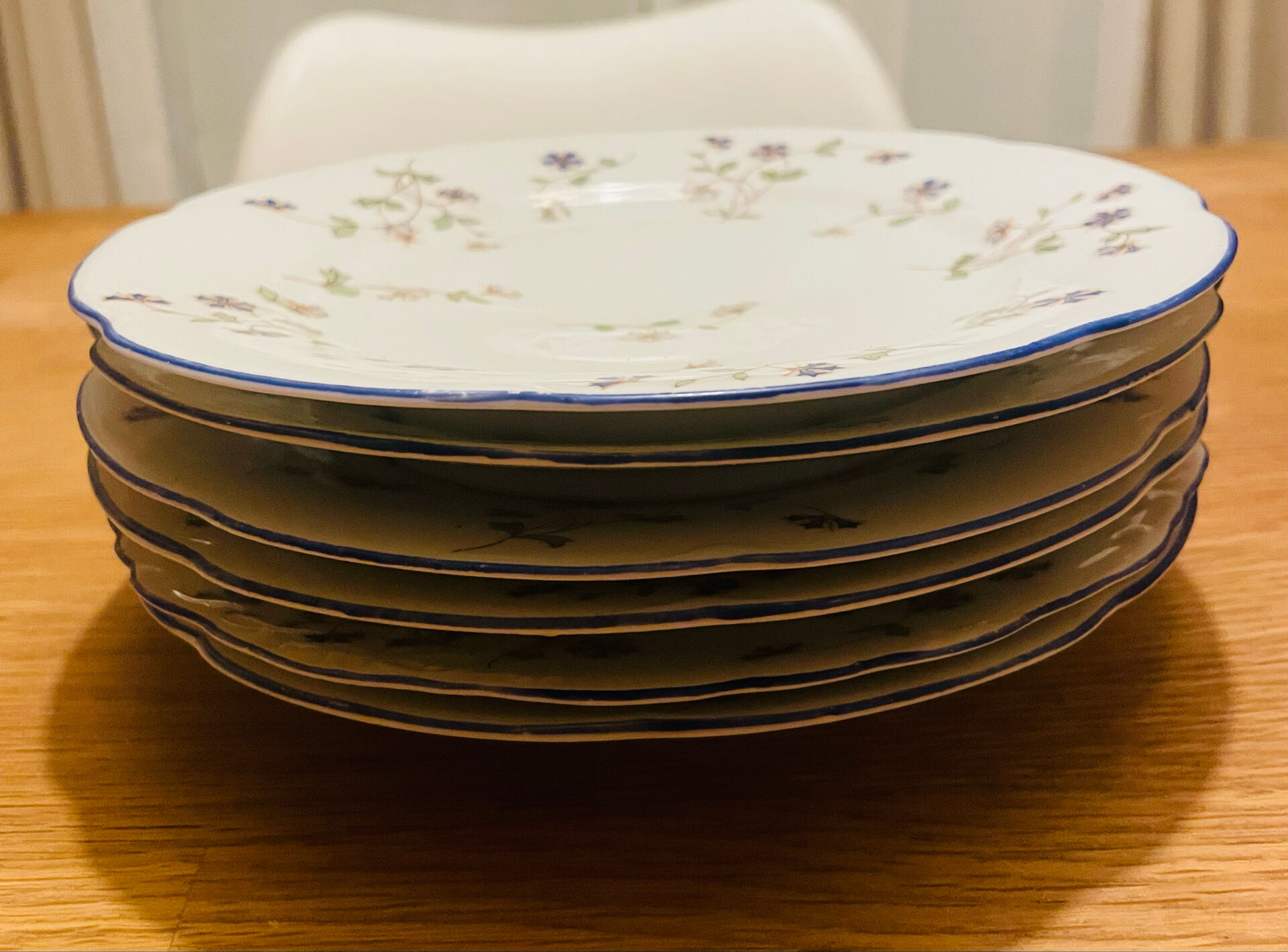 6 Assiettes à dessert O&EG Royal Austria