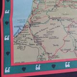 Map of Bordeaux 1950