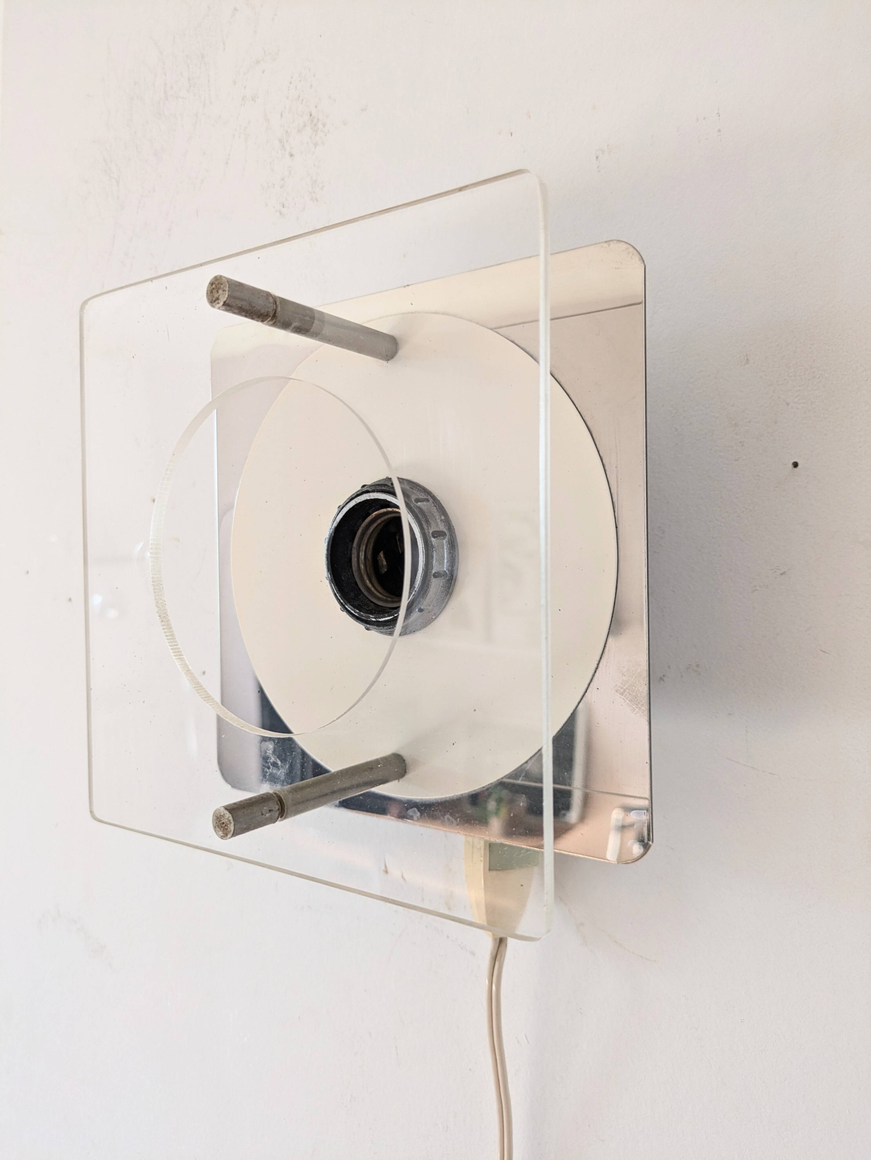 Jocelyne Trocmé wall lamp design 70s