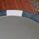 Large Chinese cache-pot in polychrome porcelain – flowers and birds – Ø33 cm
