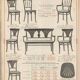 Curved wooden dining chair no. 228 by Thonet