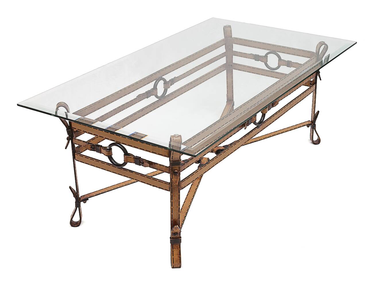 Saddlery coffee table