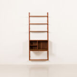 Scandinavian teak wall unit with a secretaire