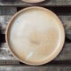 6 flat stoneware plates