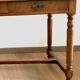 Louis XVI style flat desk in solid oak 19th century