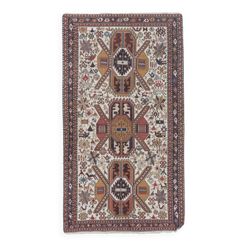 Tapis turc vintage fait main 107x192 cm