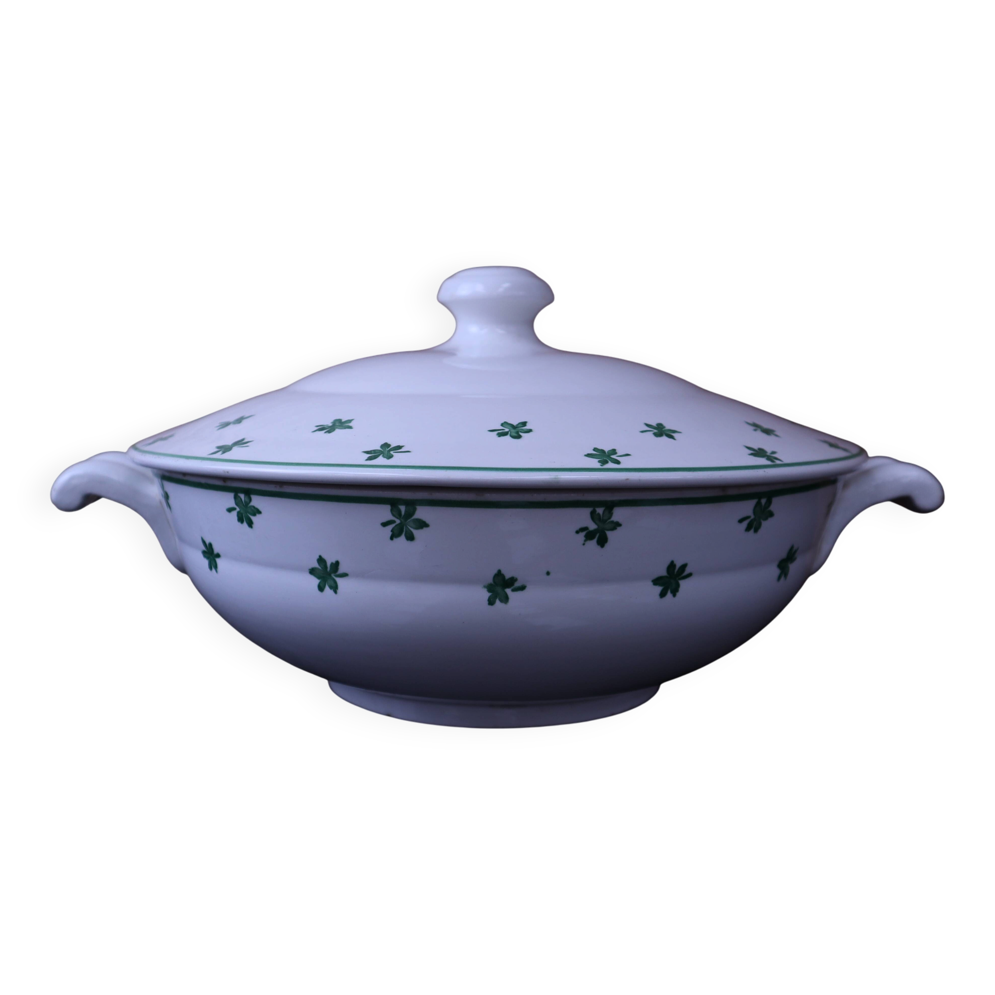 Soup tureen 5200 Sarreguemines and Digoin Vintage