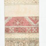 2x3 Rug For Accent Soft Beige Vintage Rug, 57x105Cm SK 22575