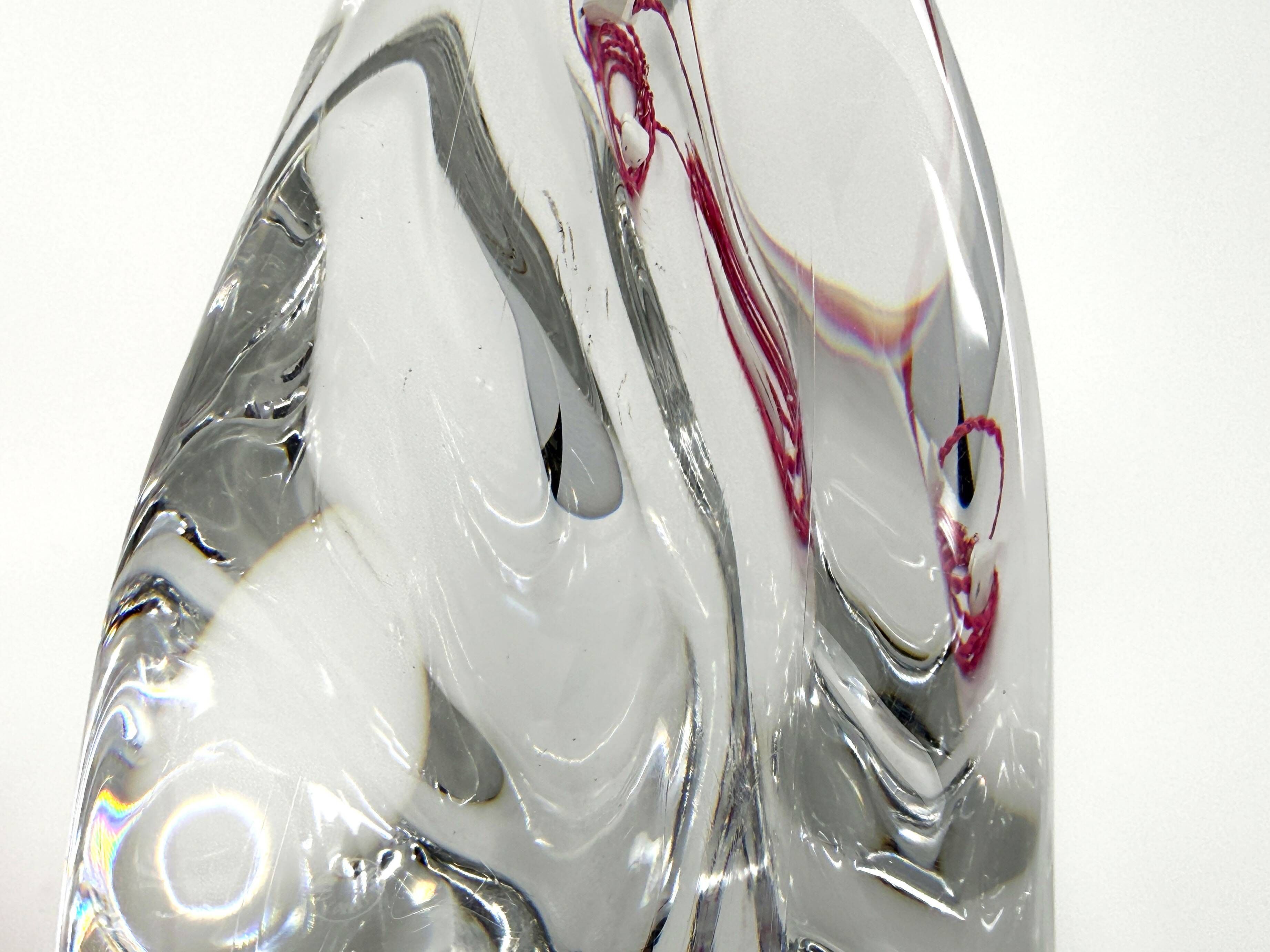 Lamp • Lorraine Crystal • France • 1950 • Custom lampshade