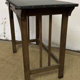 Small vintage wooden desk / console table