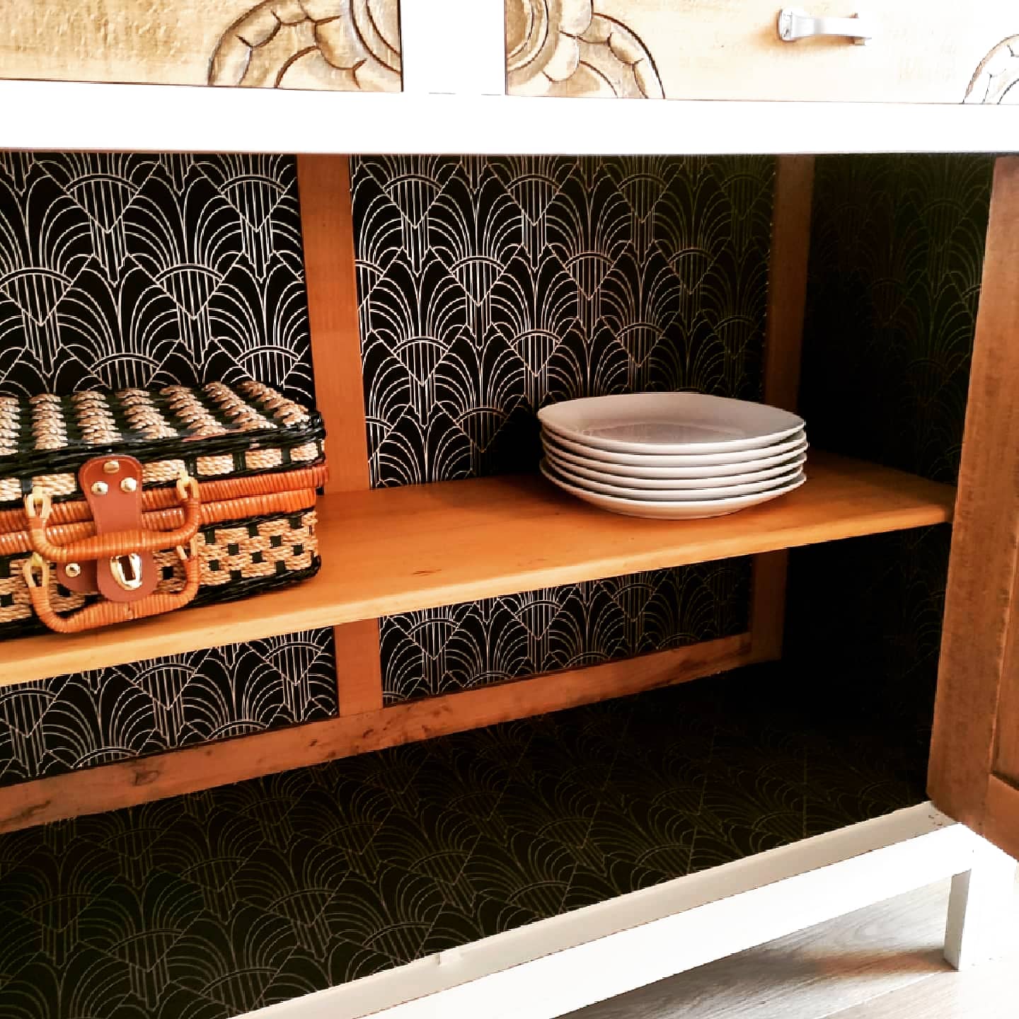 Art deco double body buffet