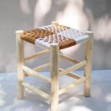 vintage Moroccan low stool