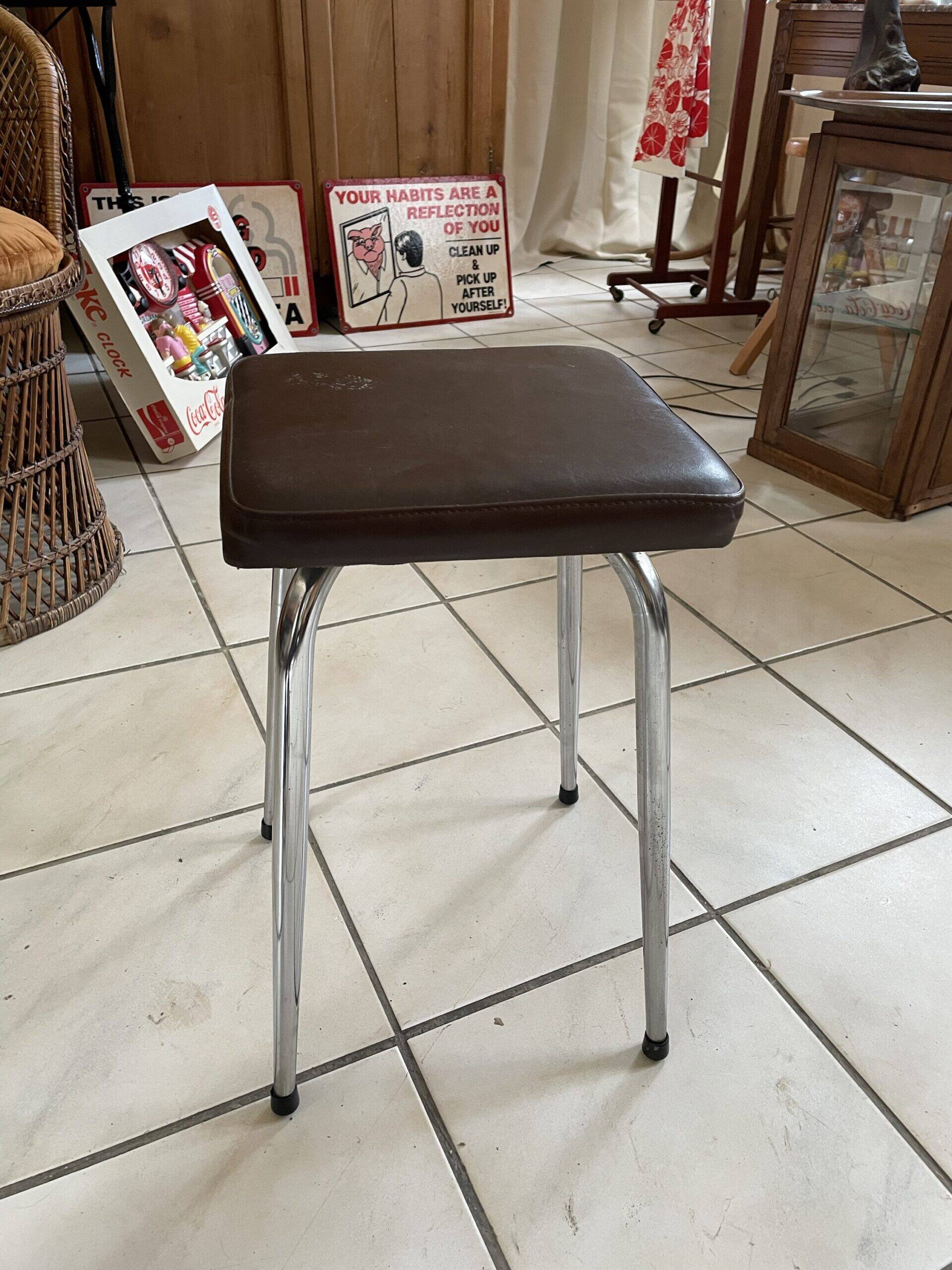 Tabouret Skaï Collomb Mobilier