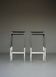 Tabourets de bar minimalistes par Ruud Jan Kokke, années 1980. Ensemble de 2.