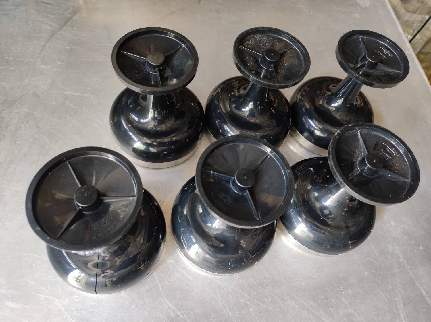 Vintage coupes à glace Morinox, 1970