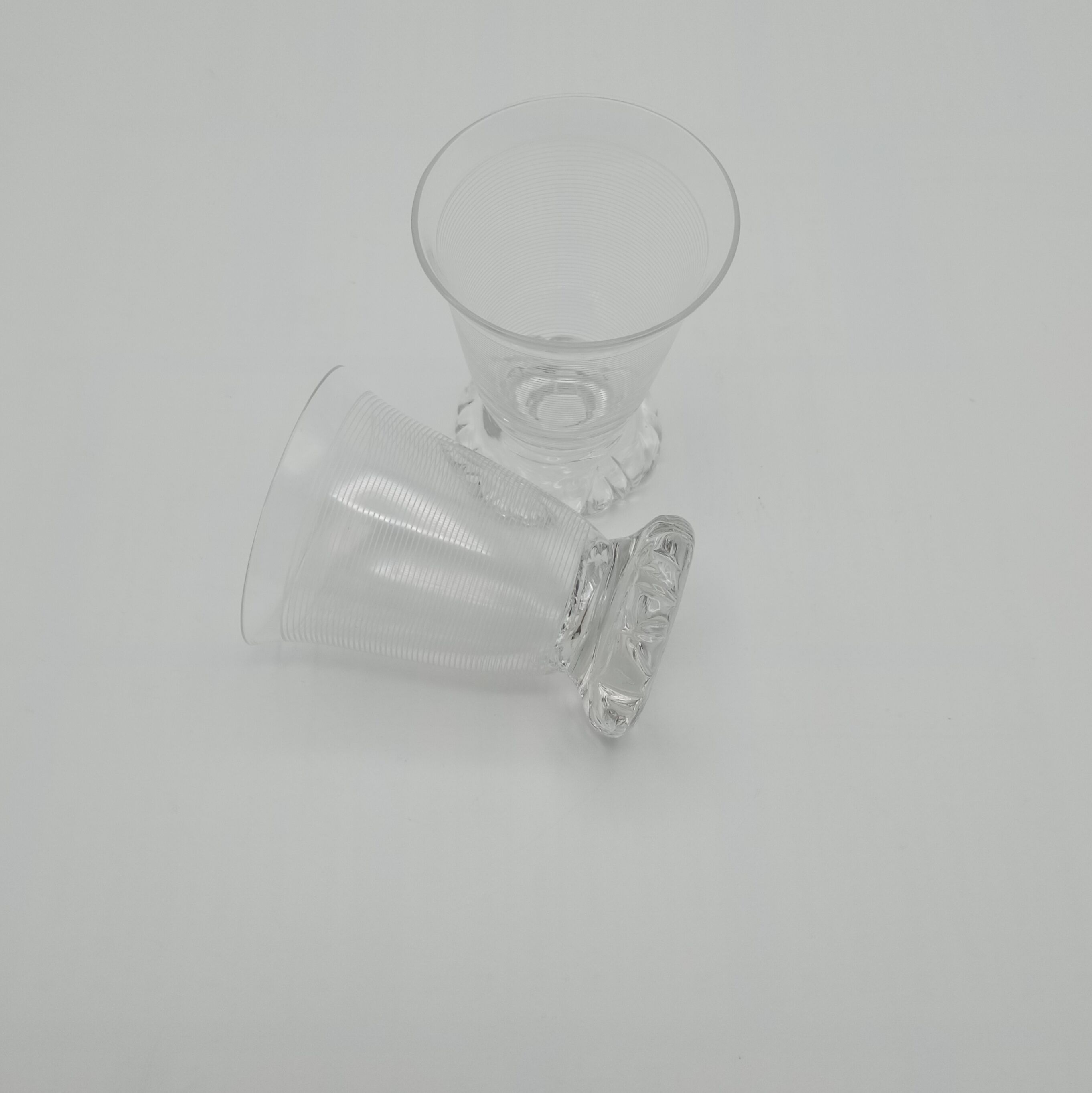 Daum crystal glasses