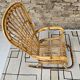 Rocking chair bambou 1950
