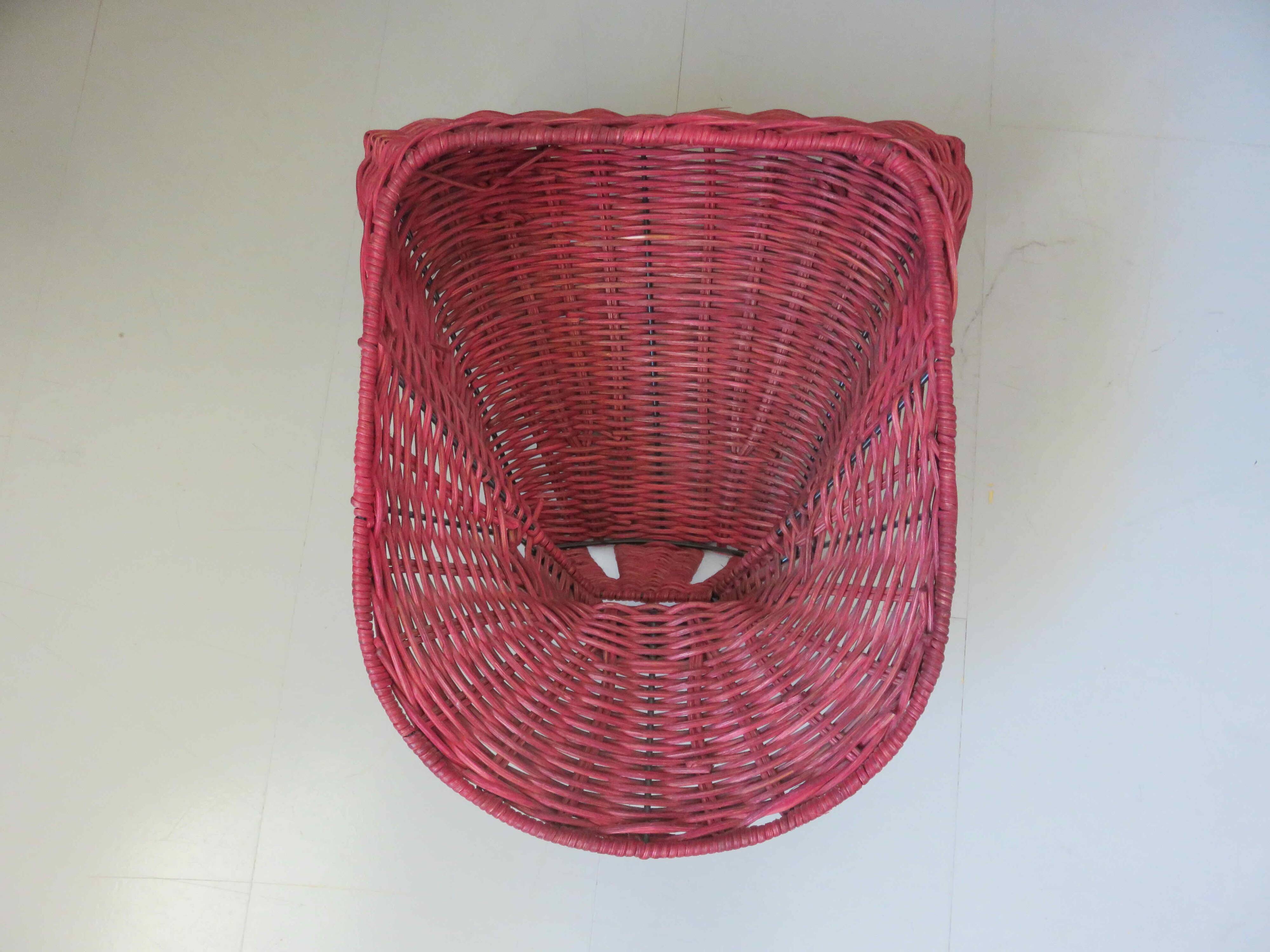 Bull head, minotaur in rattan 60s 70s