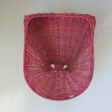 Bull head, minotaur in rattan 60s 70s