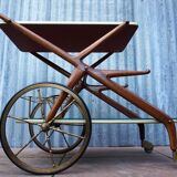 Mid-century bar cart/service cart by Cesare Lacca, 1950s.