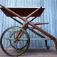 Mid-century bar cart/service cart by Cesare Lacca, 1950s.