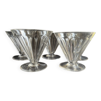 5 Water glasses Baccarat service Rex – Art Deco