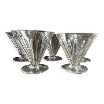 5 Verres à eau Baccarat service Rex – Art déco