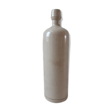 Bouteille en grès ancienne artisanale ancienne