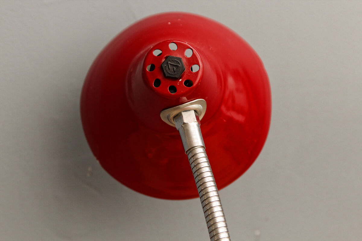 Flexible bedside lamp, vintage