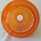 Old vintage orange glass suspension