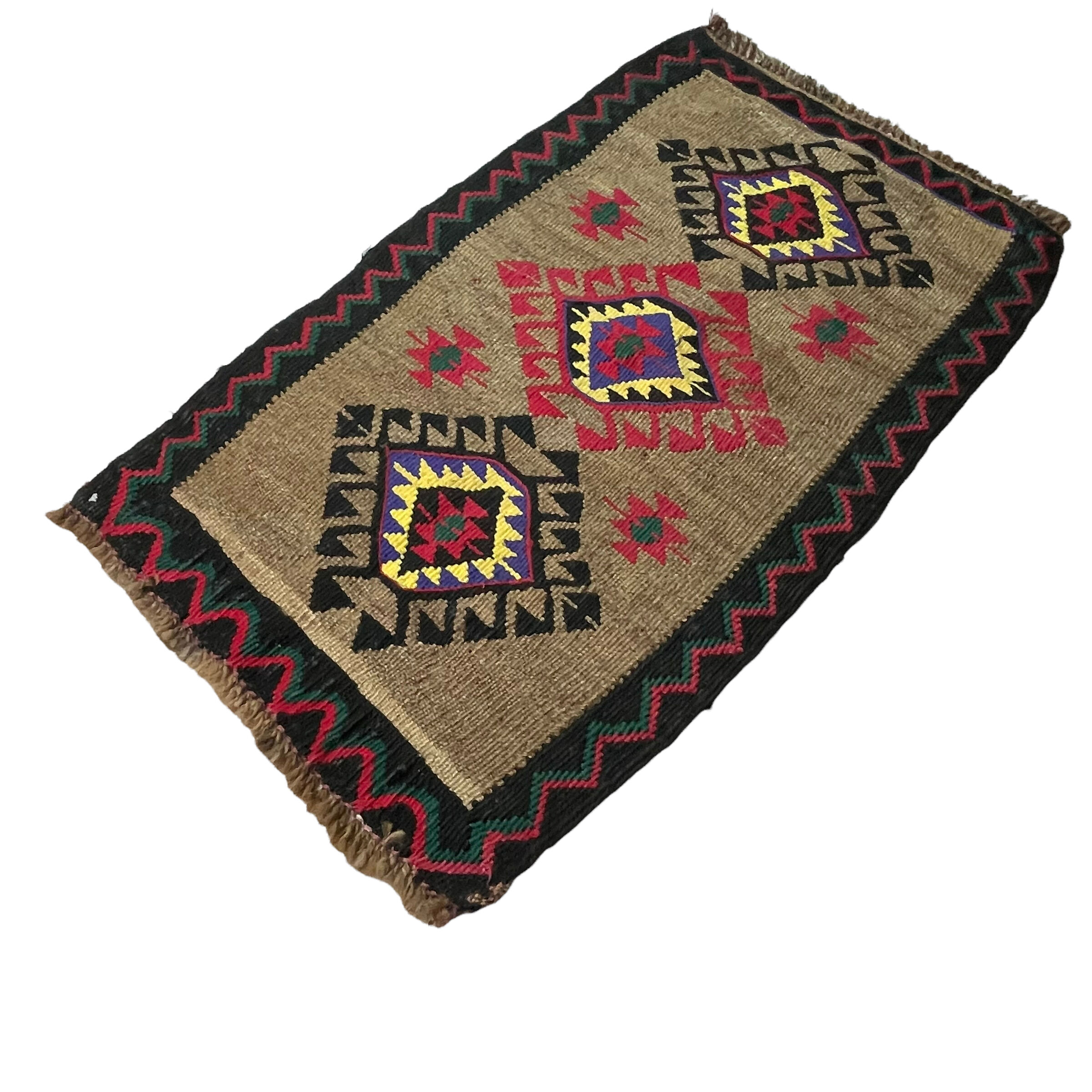 Turkish mini kilim, 90 x 52 cm
