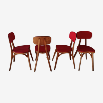 4 Baumann heart chairs