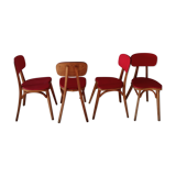 4 Baumann heart chairs
