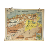 Vintage school map
