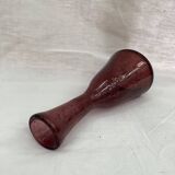 Mouth-blown glass vase Dimension: height -28 cm- diameter low-11cm-