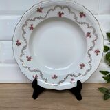 Set of 6 hollow porcelain plates