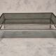 Italian coffee table metal & smoked glass ca 1970