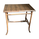 Table d’appoint en rotin