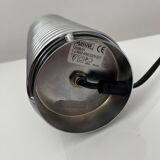 Massive chrome spring lamp