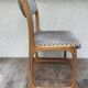 Set of 6 old Baumann chairs sled