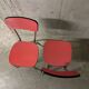Paire de chaises en formica années 70