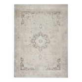 1960s Persian Handmade Wool Cotton Beige Oversized Area Rug 292x381
