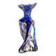 Jarrón de cristal de Murano. Italia, 1970s.