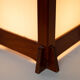 French sculptural table lamp