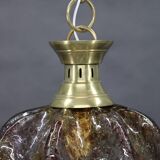 Grande suspension en verre de Murano des années 1980, Italie