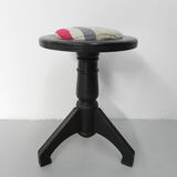 Art Deco piano stool on tripod