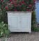 Old patinated wooden sideboard