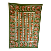 Nappe vintage en tissu malgache